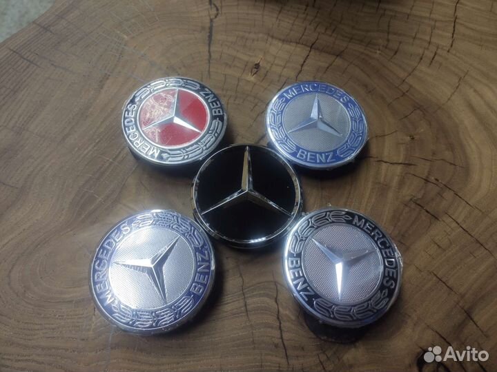 Колпачки литых дисков Mercedes
