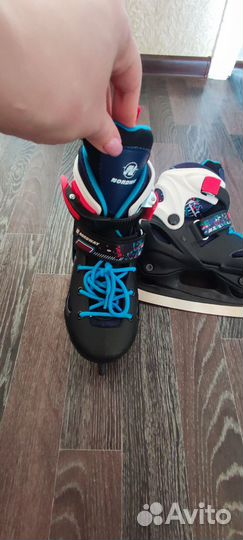 Коньки раздвижные детские Nordway Jumper 30-33 р