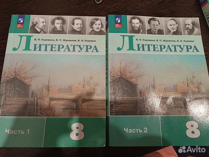 Учебник по литературе 8 класс