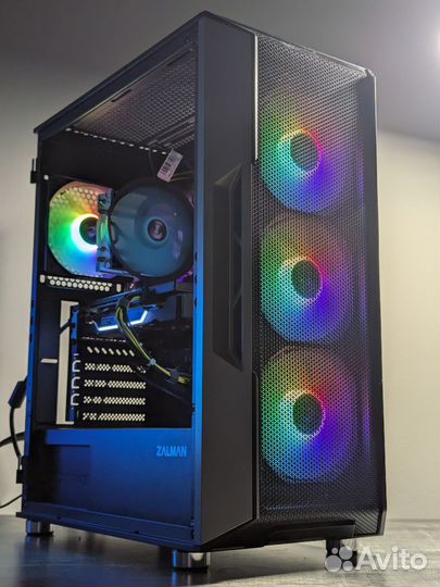 Игровой пк i3 10100f 1660 super