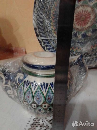 Блюдо и чайный набор