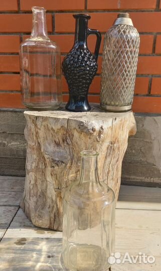 Графин граненый стеклянный СССР