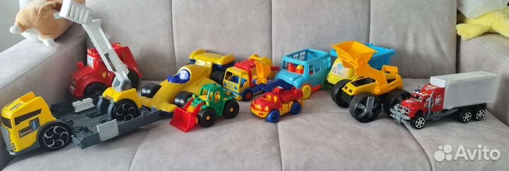 Детские машинки игрушки 10 шт