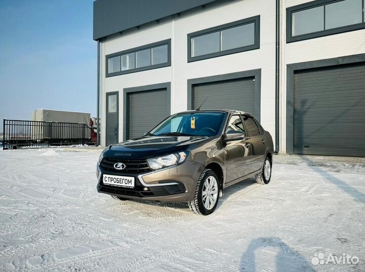 LADA Granta 1.6 AT, 2024, битый, 9 000 км