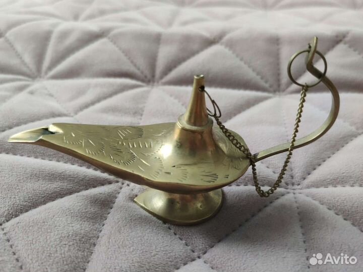 Сувенирная лампа из латуни