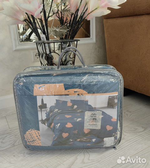 Детское постельное бельё с одеялом-покрывалом, 1,5