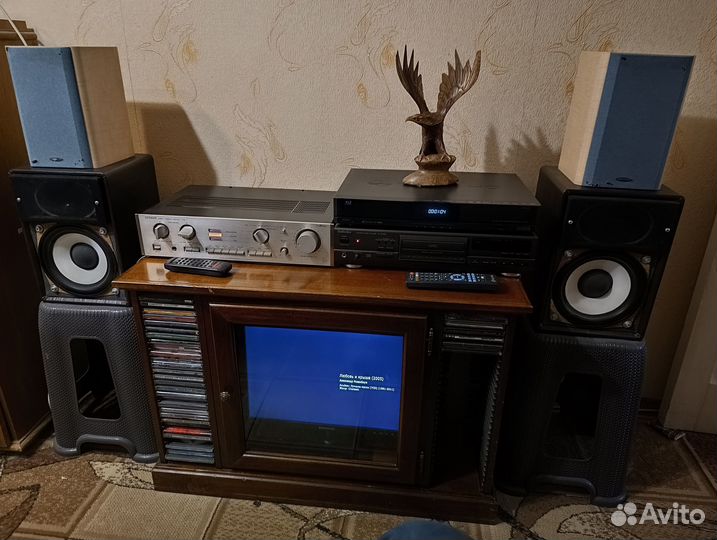 Музыкальный центр (усилитель, акустика, плееры)