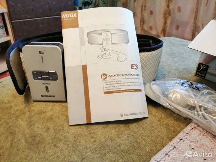 Пояс-миостимулятор вибромассажер Nuga Best