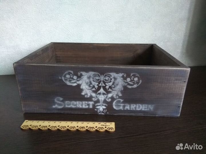 Ящики деревянные для декора, цветов