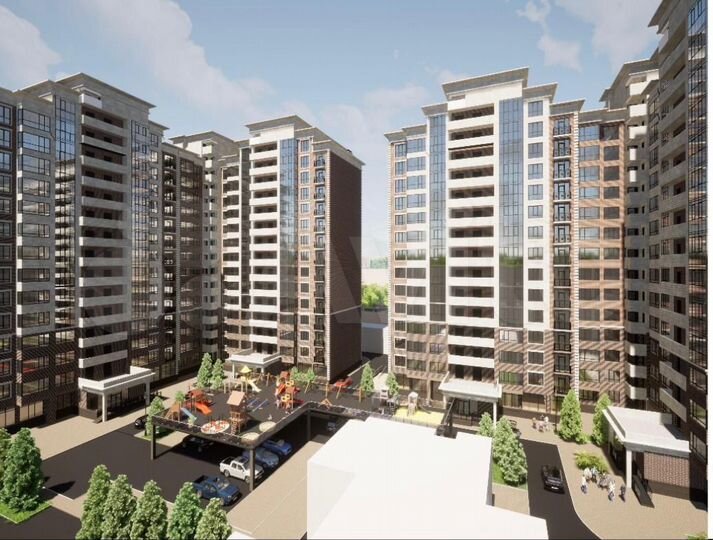 1-к. квартира, 54 м², 3/12 эт.