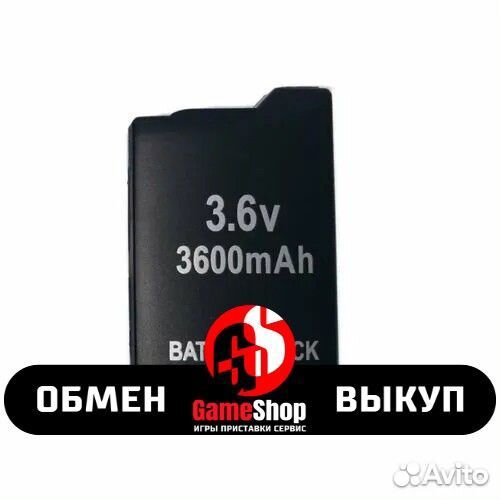 Аккумулятор для PSP Fat 1000 в наличии
