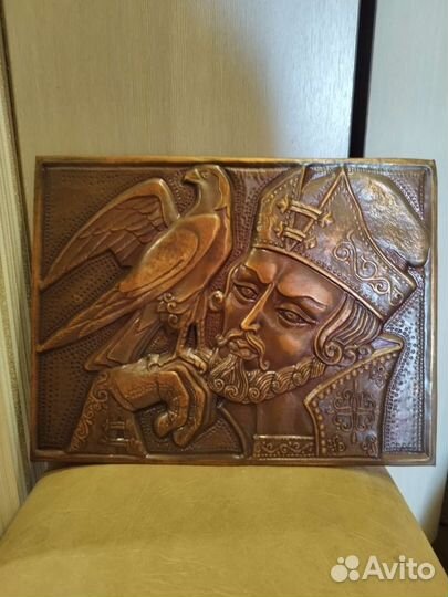 Панно из чеканки СССР