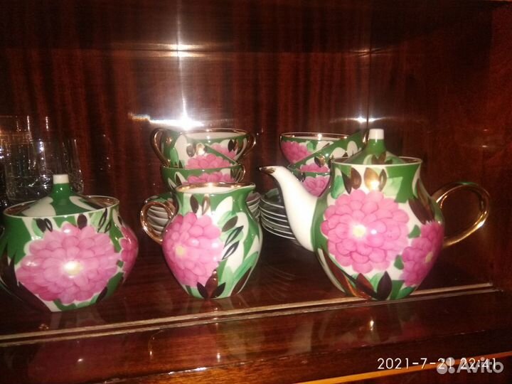 Чайный сервиз Дулево-1985