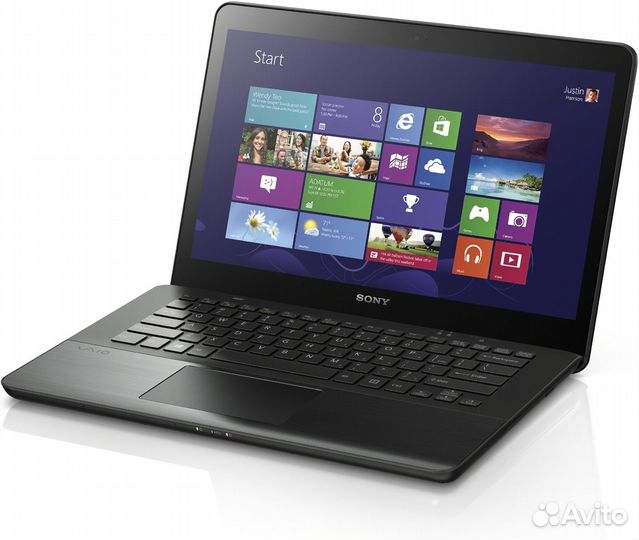 Сенсорный ультрабук Sony Vaio Core i5 8Gb SSD