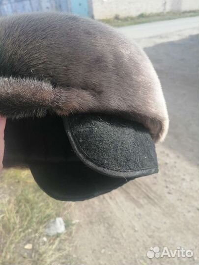 Меховая мужская кепка