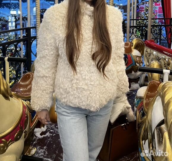 Шуба из меха тиградо