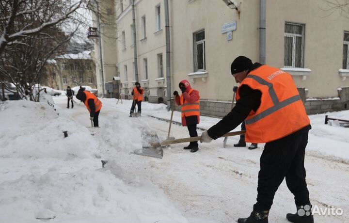 Уборка снега, уборка территорий