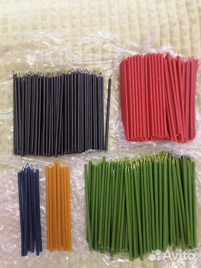 Свечи восковые