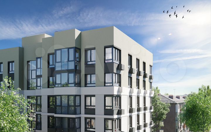 2-к. квартира, 55,7 м², 3/8 эт.