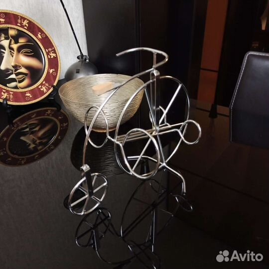 Держатель для винных бутылок, велосипед