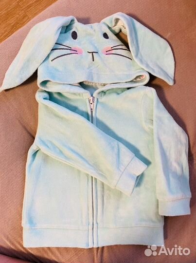 Жилетка для девочки. Костюм зайчик)