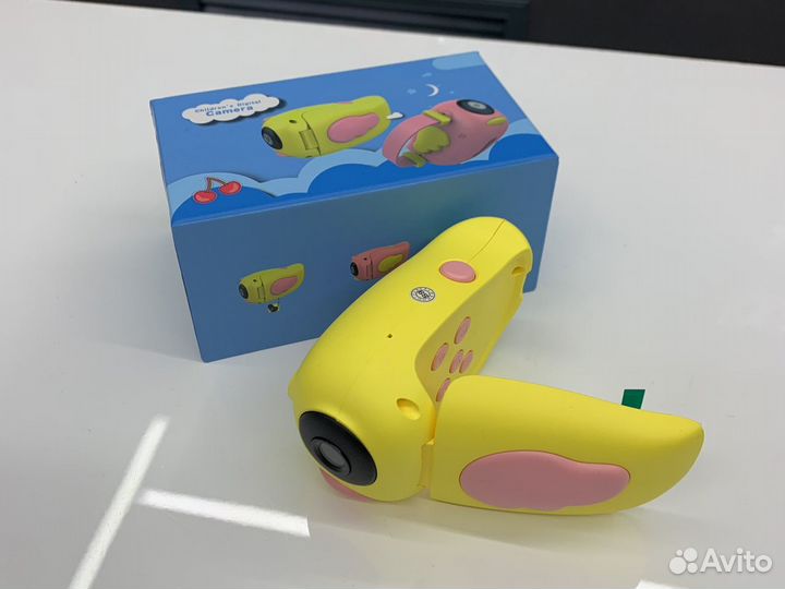 Фотоаппарат детский А100 желтый