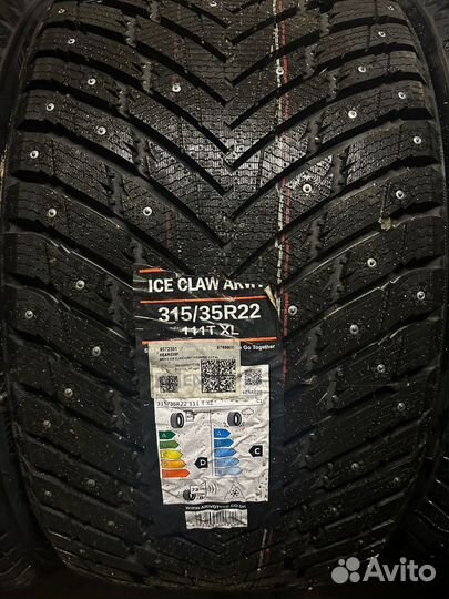 Arivo Ice Claw ARW7 275/40 R22 и 315/35 R22 107T