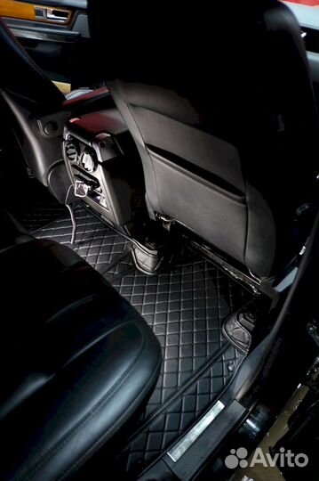 3D коврики из экокожи Land Rover