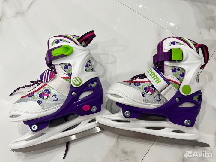 Коньки детские раздвижные 26-29