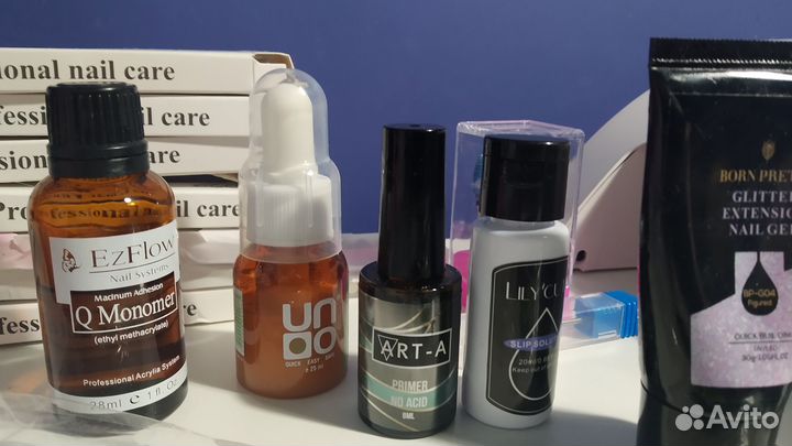 Набор для маникюра и педикюра, наращивания ногтей