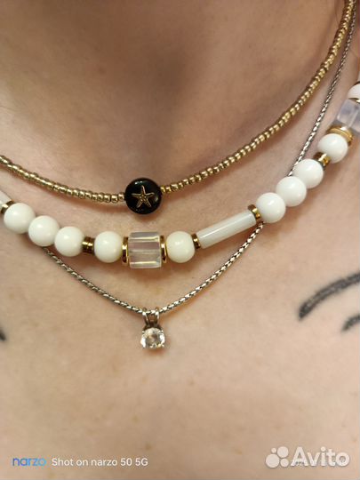 Чокер из натуральных камней