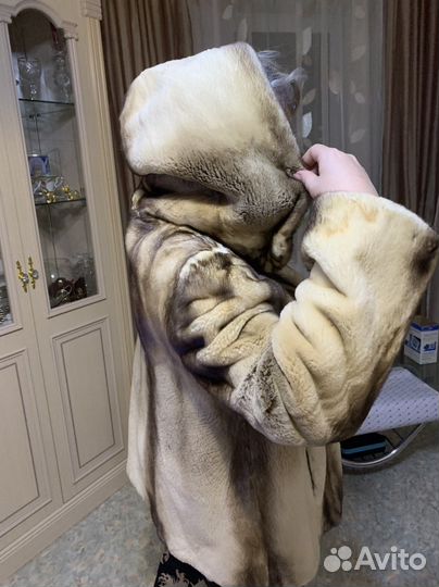 Шуба стриженая норка
