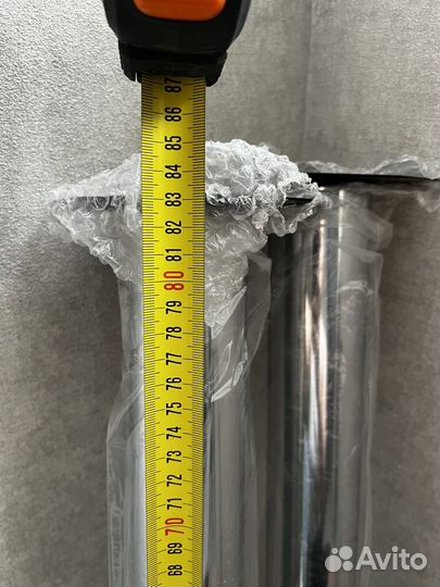 Мебельные ножки хром (высота 83 см)