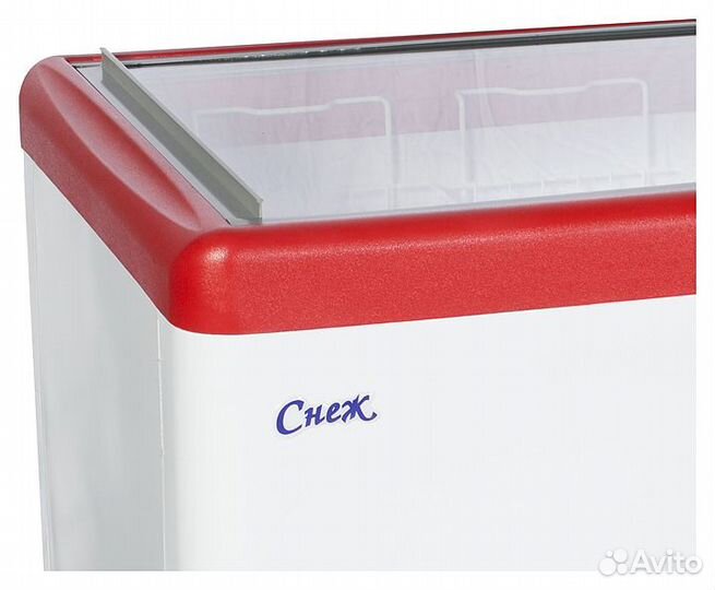 Ларь морозильный Снеж млп-700 красный
