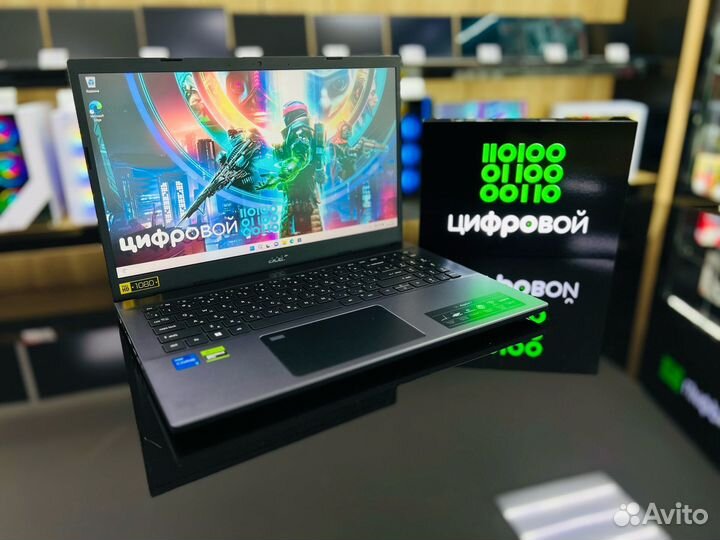 Игровой ноутбук Acer Core i5-12450H/RTX 2050 4gb