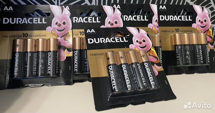 Батарейки Duracell AA Пальчиковые Panasonic AA