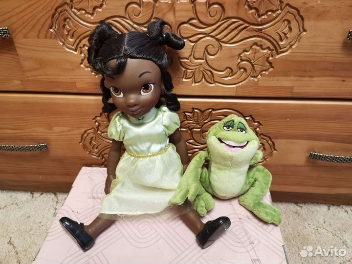 Кукла дисней аниматорс Принцесса лягушка