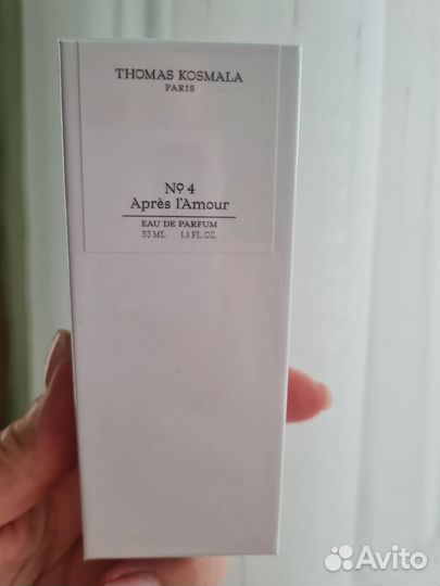 Тестер Thomas Kosmala NO 4 apres L'amour