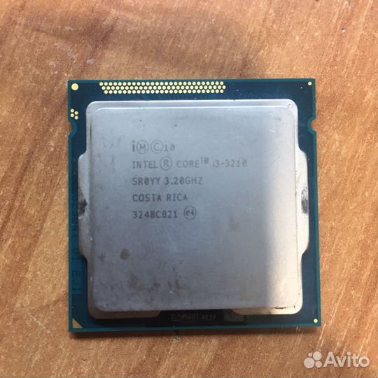 Процессор intel Core i3-3210 + кулер