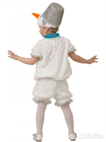 Костюм снеговика 104 110