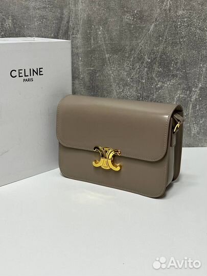 Сумка женская celine через плечо люкс