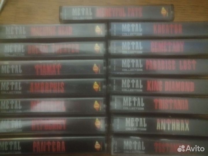 Аудиокассеты metal collection 15 шт
