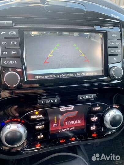 Nissan Juke 1.6 CVT, 2013, 72 635 км