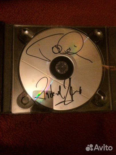 Автограф лидера группы rammstein