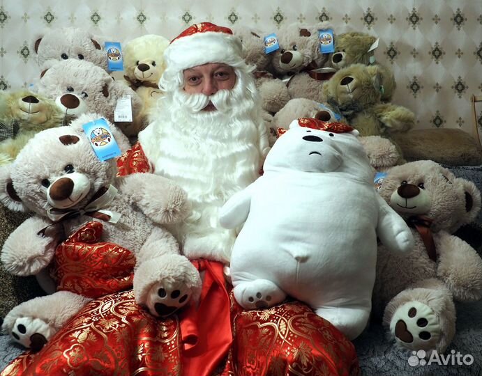 Костюм Деда Мороза (взрослый) р 52-54/182-190