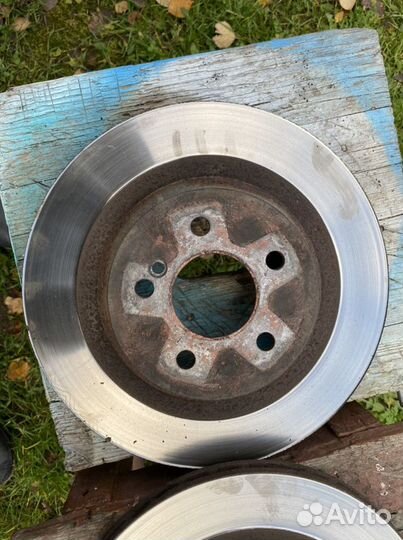 Мерседес W221 задные тормозные диски