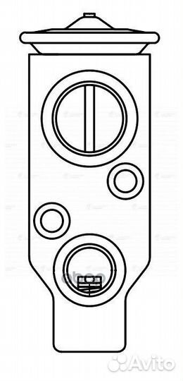 Клапан расш. кондиционера (трв) для а/м Chevrol