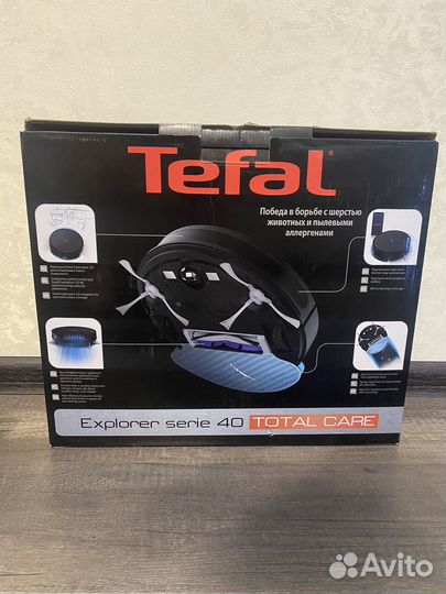 Робот пылесос tefal explorer serie 40