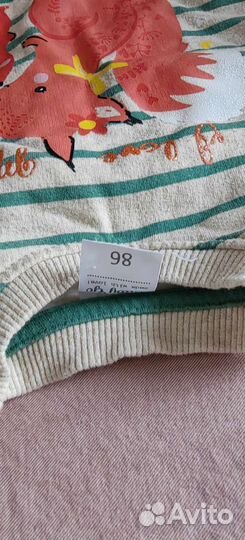 Костюм для девочки на флисе 86