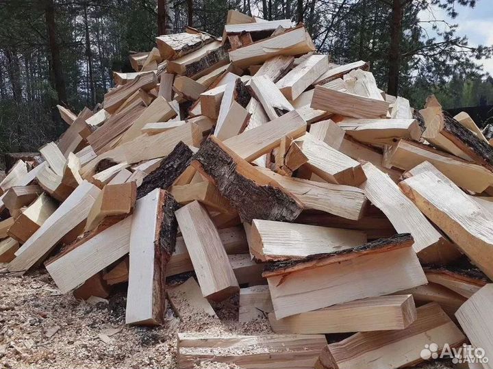 Дрова березовые, дрова ольховые, дрова колотые